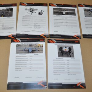 Vostok UAV Unmanned Aerial Vehicle Aircraft Drone FPV Russian Brochure