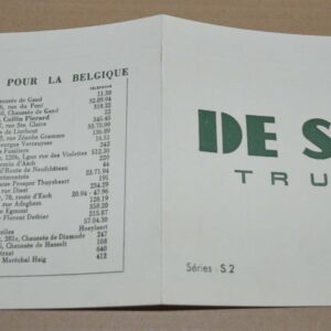 1951 De Soto Specification Truck Camion Chrysler Brochure Prospekt Prospectus FR