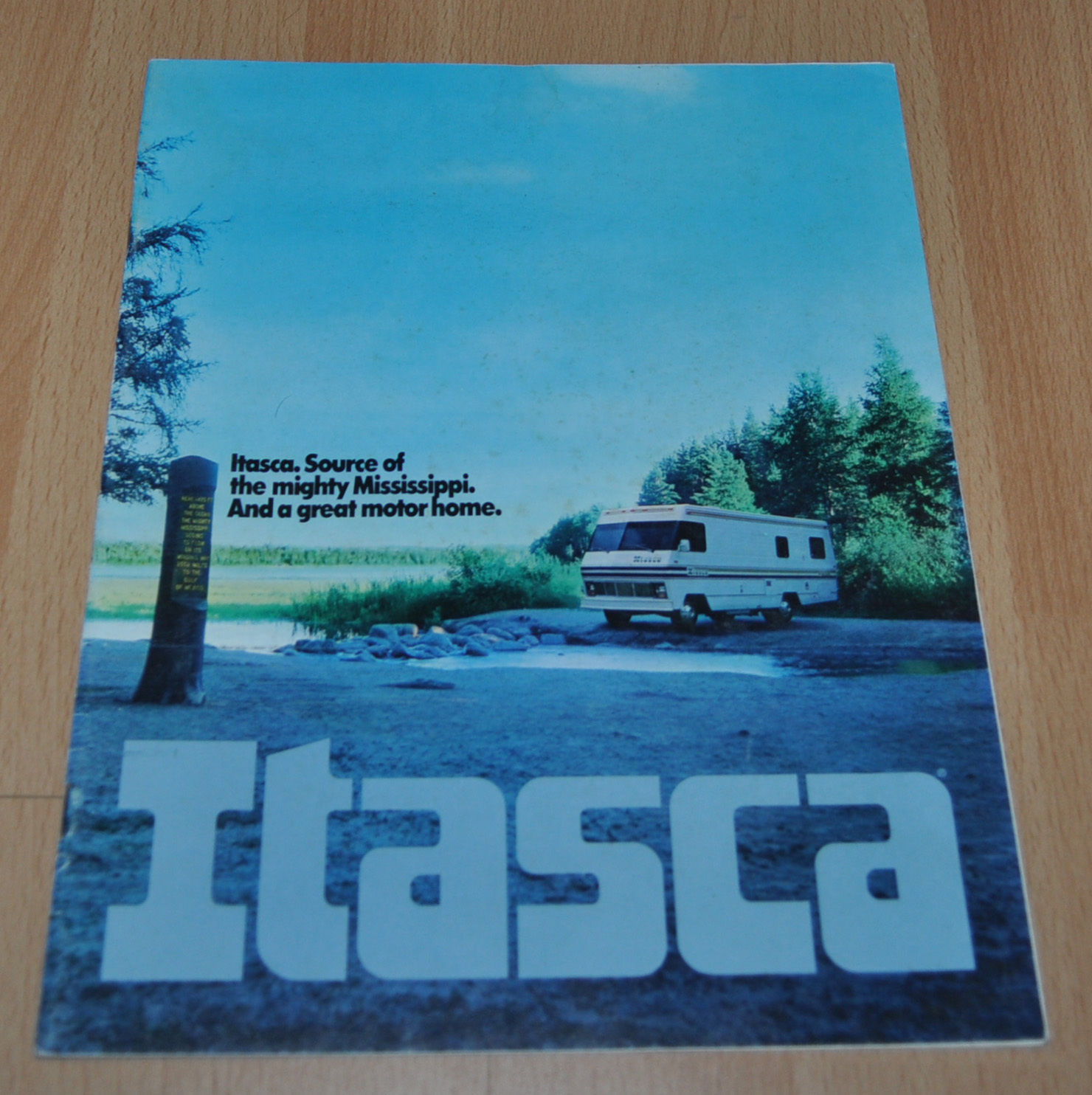 1978 Itasca Motorhome RV Brochure Prospekt