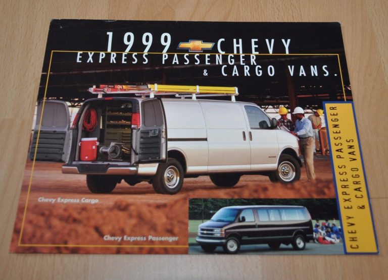 1999 chevy express cargo van