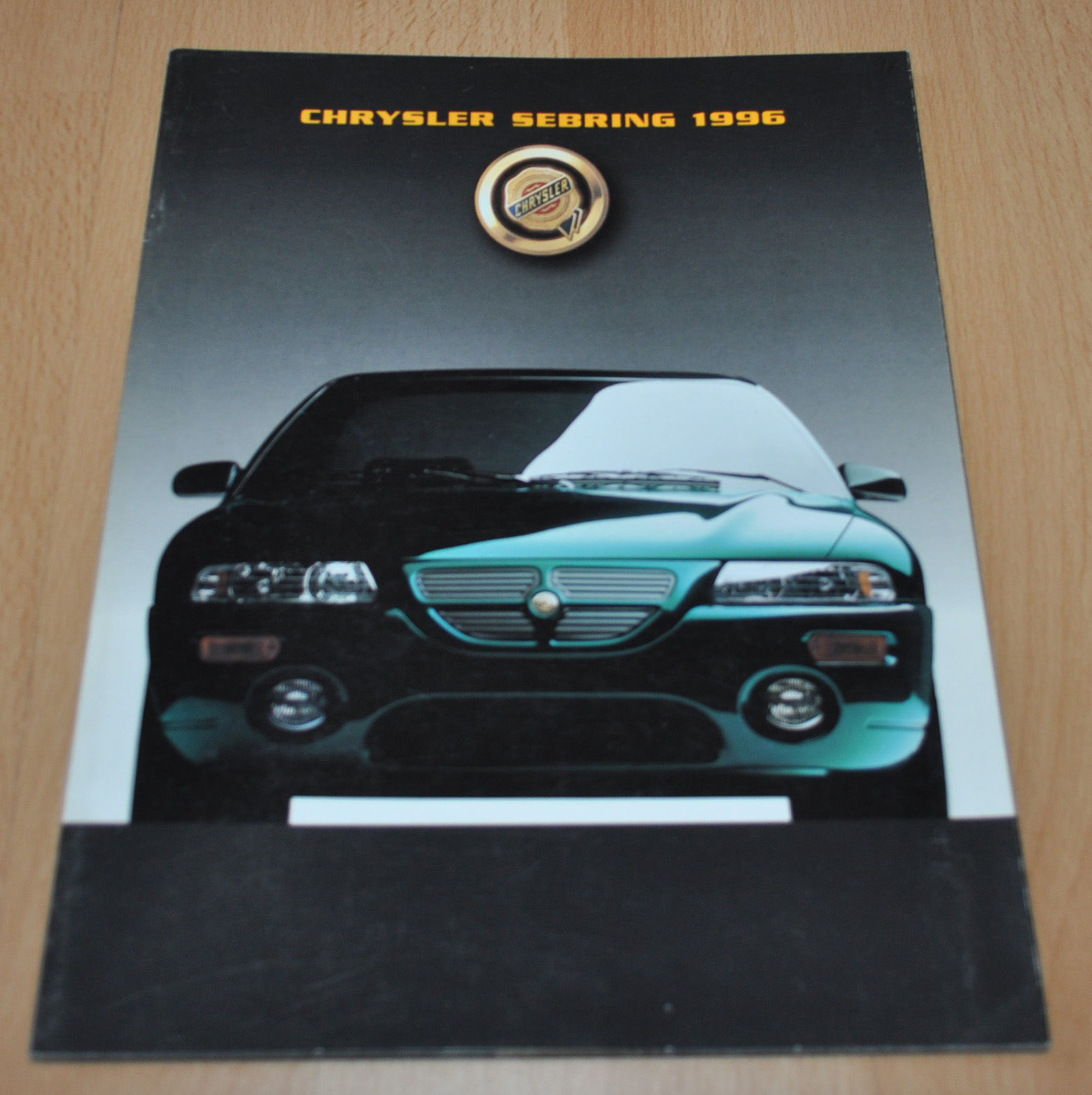 1996 Chrysler Sebring Brochure Prospekt