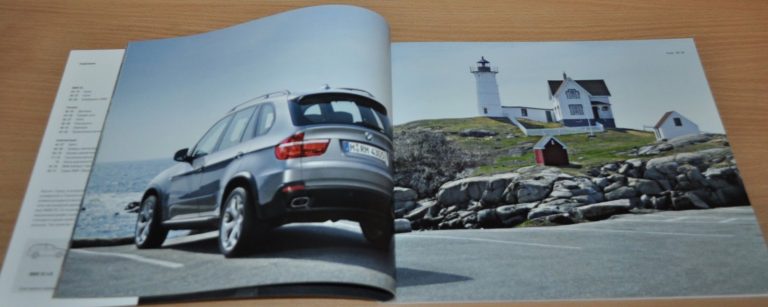 2007 Bmw X5 E70 Brochure Prospekt Russian Edition Auto Brochure