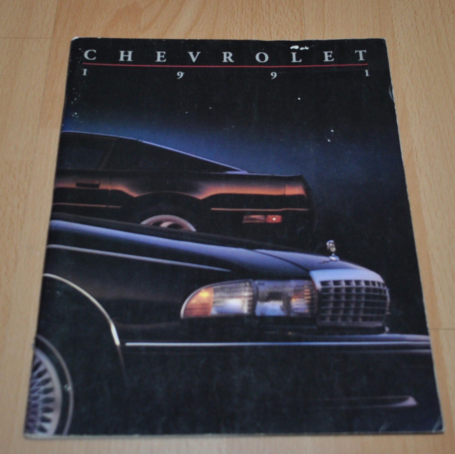 1991 Chevrolet Model Range Full Line Brochure Prospekt 106 Pages Damage Water