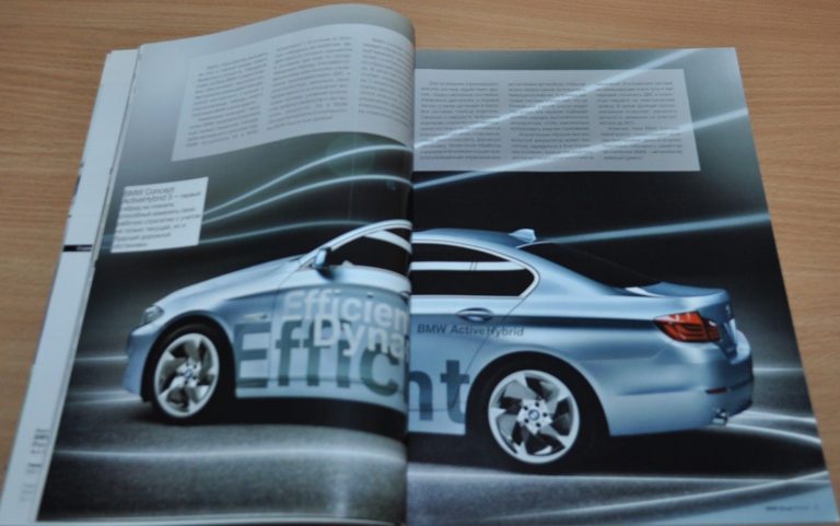 2010 Bmw Group Magazine 2 X3 Brochure Prospekt Russian Edition Auto Brochure
