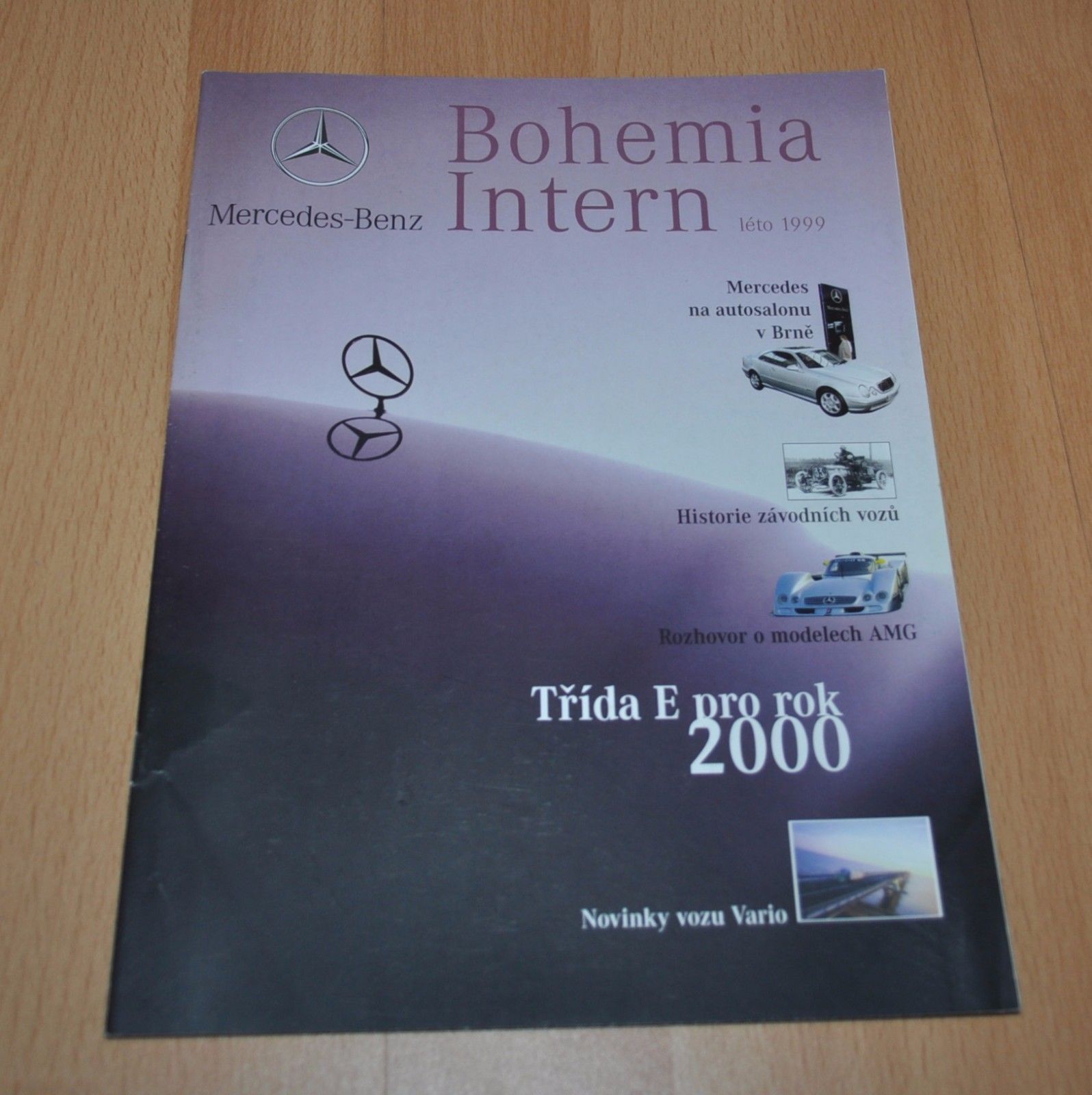 Mercedes Benz Bohemia CZ Edition Brochure Prospekt 1999
