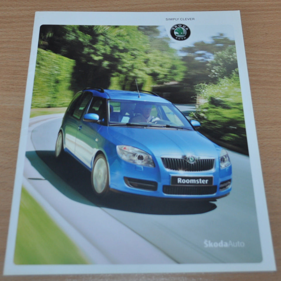 2006 Skoda Model Range Car Brochure Prospekt Russian Edition
