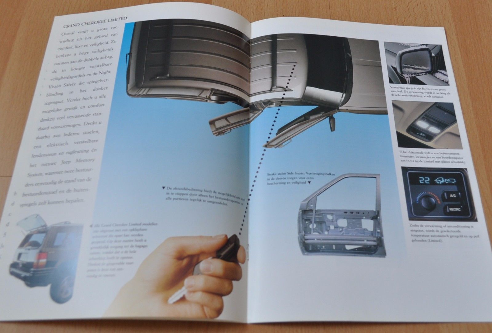 1997 Jeep Grand Cherokee Holland Edition Brochure Prospekt – AUTO