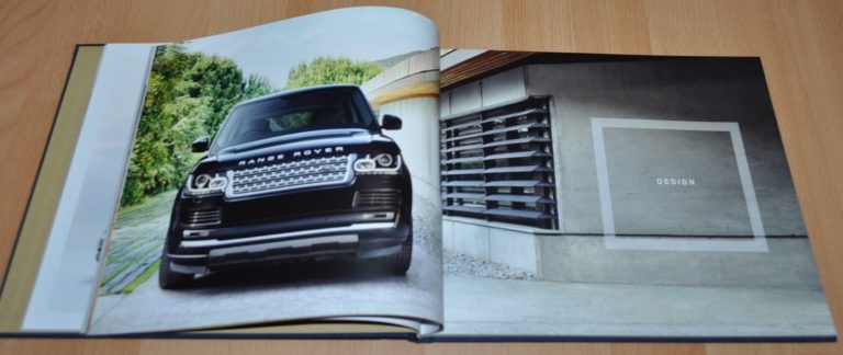 The All New Range Rover Hardcover Prestige Brochure Prospekt Cd Rom Edition Auto Brochure