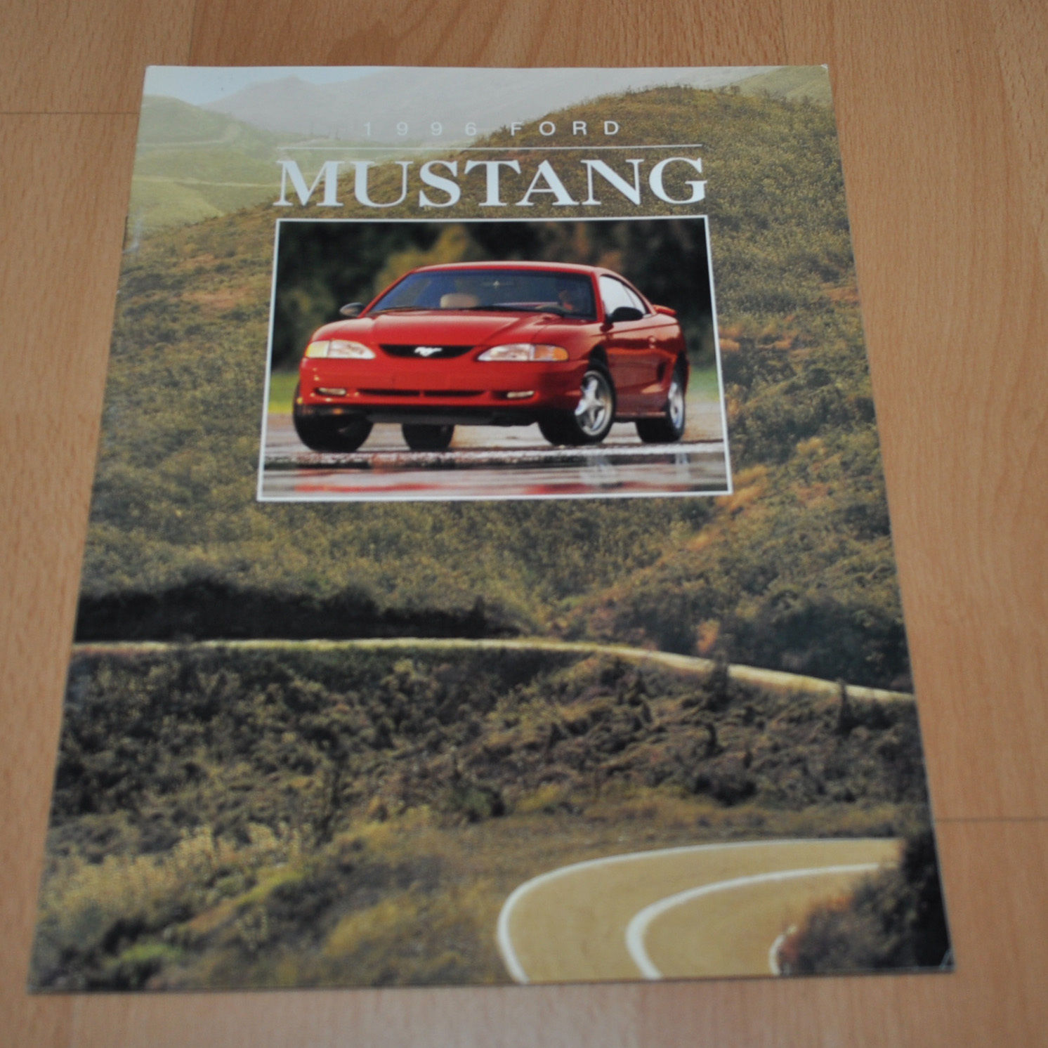 1996 Ford Mustang Brochure Prospekt