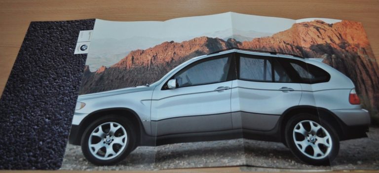 1999 BMW X5 E53 Brochure Prospekt Russian Edition - AUTO BROCHURE 1999 BMW X5 E53 Brochure Prospekt Russian Edition - AUTO BROCHURE